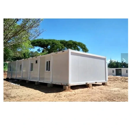 Fabricación pequeña casa moderna planos de acero Prefabricados contenedor plegable dormitorio