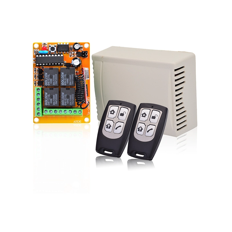 DC12V/24V 4 Canais Receptor RF sem fios para o sistema de alarme404PC