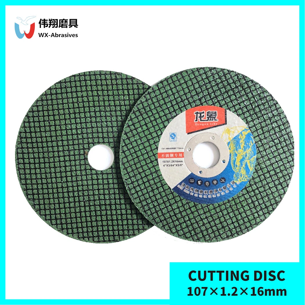 107mm Abrasive Cutting Discs for Stainless Cutting