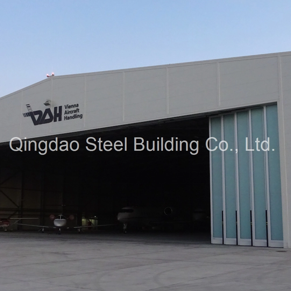 Prefabricated Steel Structure Aircraft Hangar Commercial Steel Warehouse Building Kits