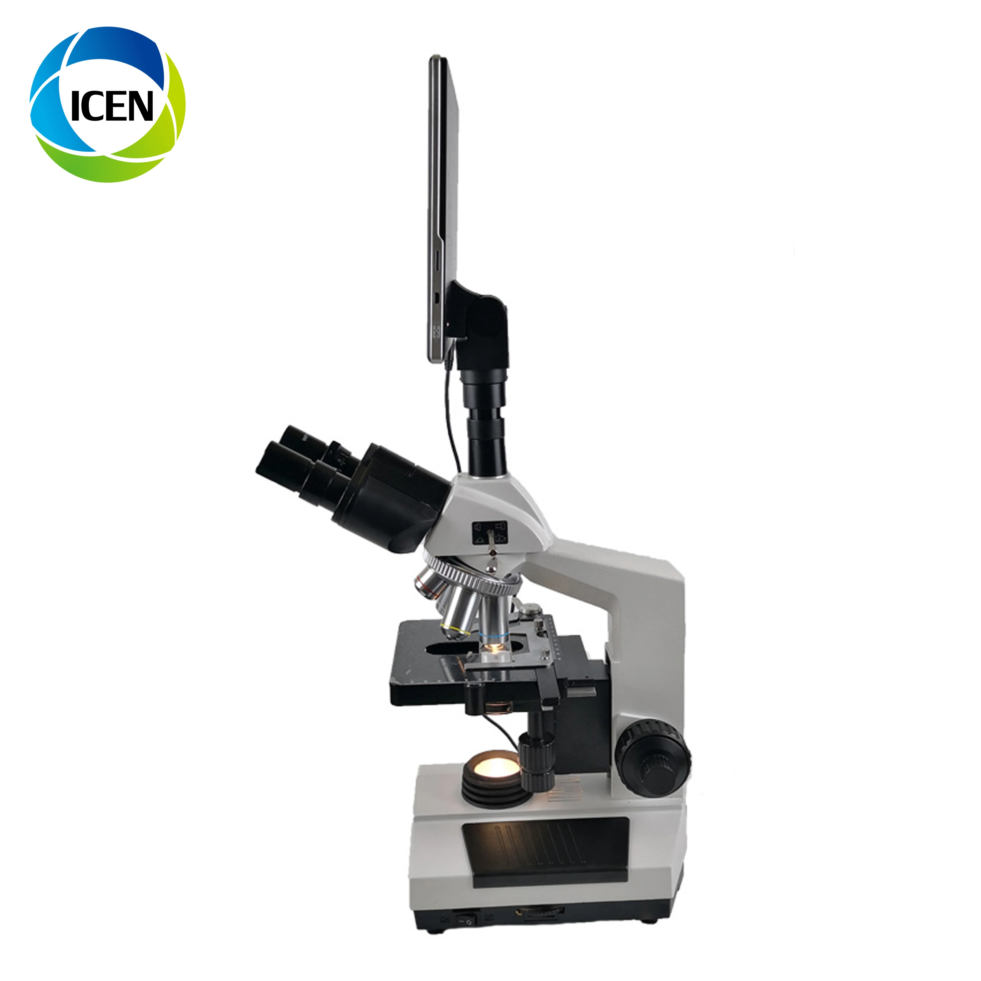 IN-B129-1 Digital laboratory 9.7-inch biological video  USB interface  binoculaelectronic Microscope