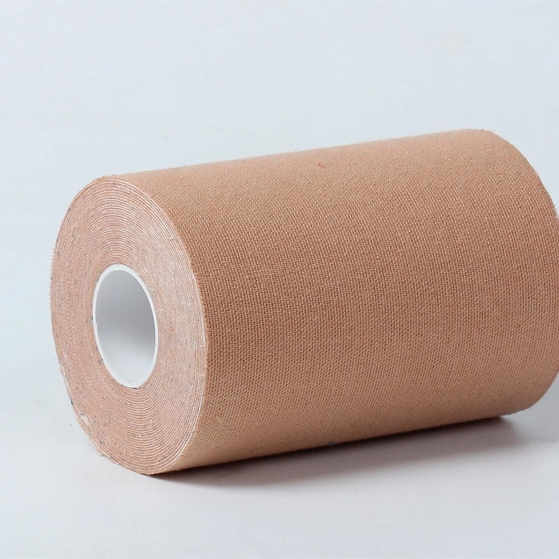 Manufacture Fixed and Flexible Colorful Kinesio Adhesive Plaster Medical Cohesive Bandage Tape