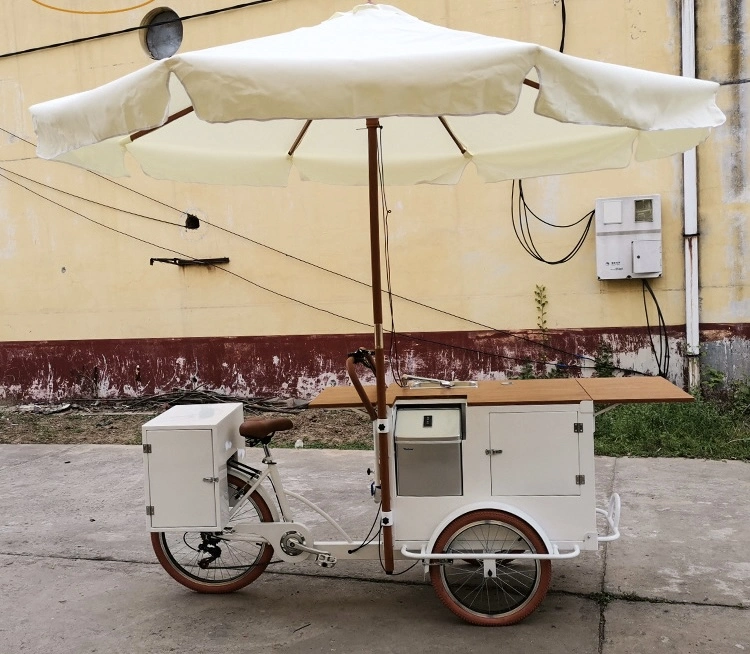Mobiles Kaffeebad Elektrisches Dreirad Kaffee 3-Rad Business Fahrrad