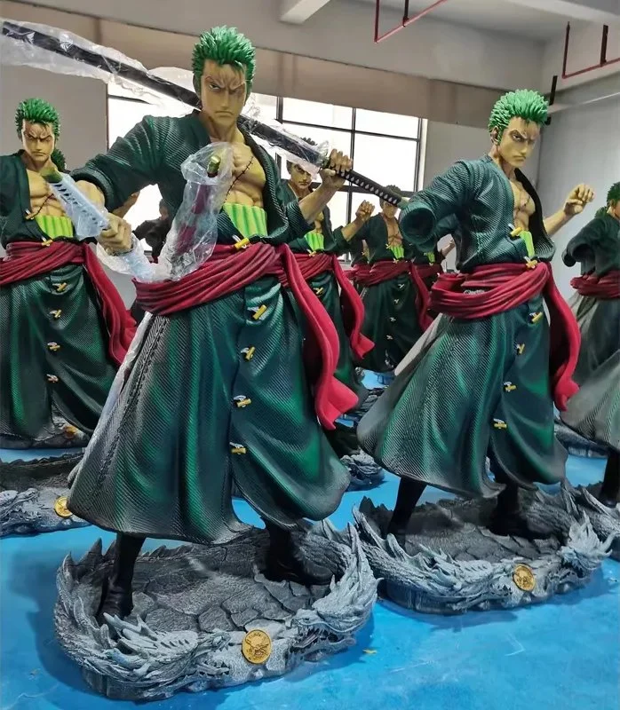 Estátua do tamanho da vida Zoro peça única Figura Zoro Escultura