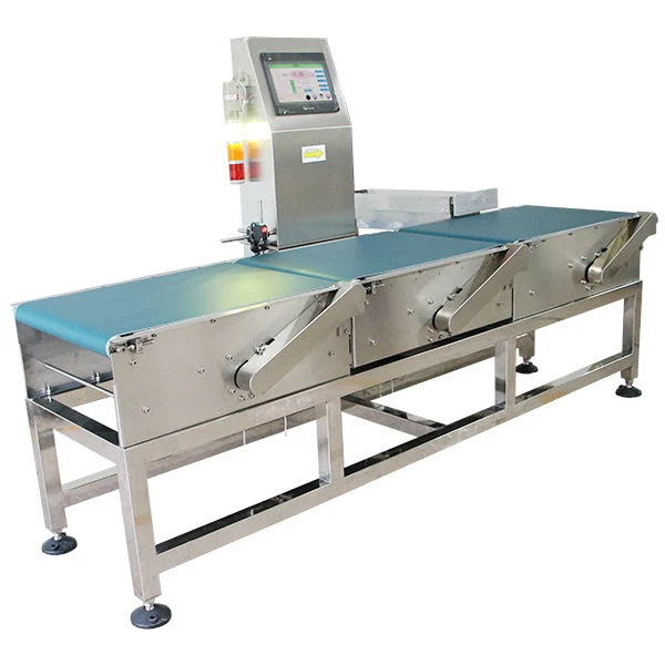 Verificar con el empujador Rejector Weigher