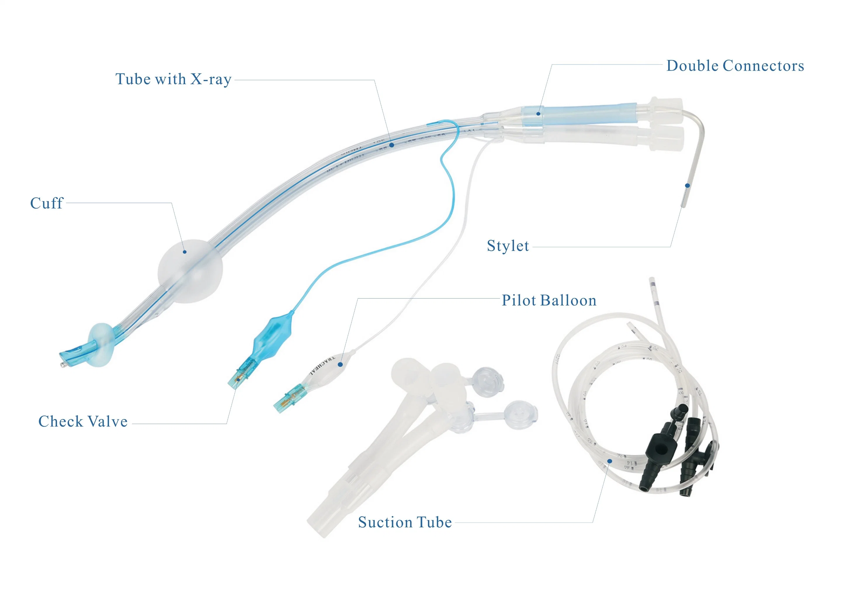 Good Bio-Compatibility Endobronchial Tube