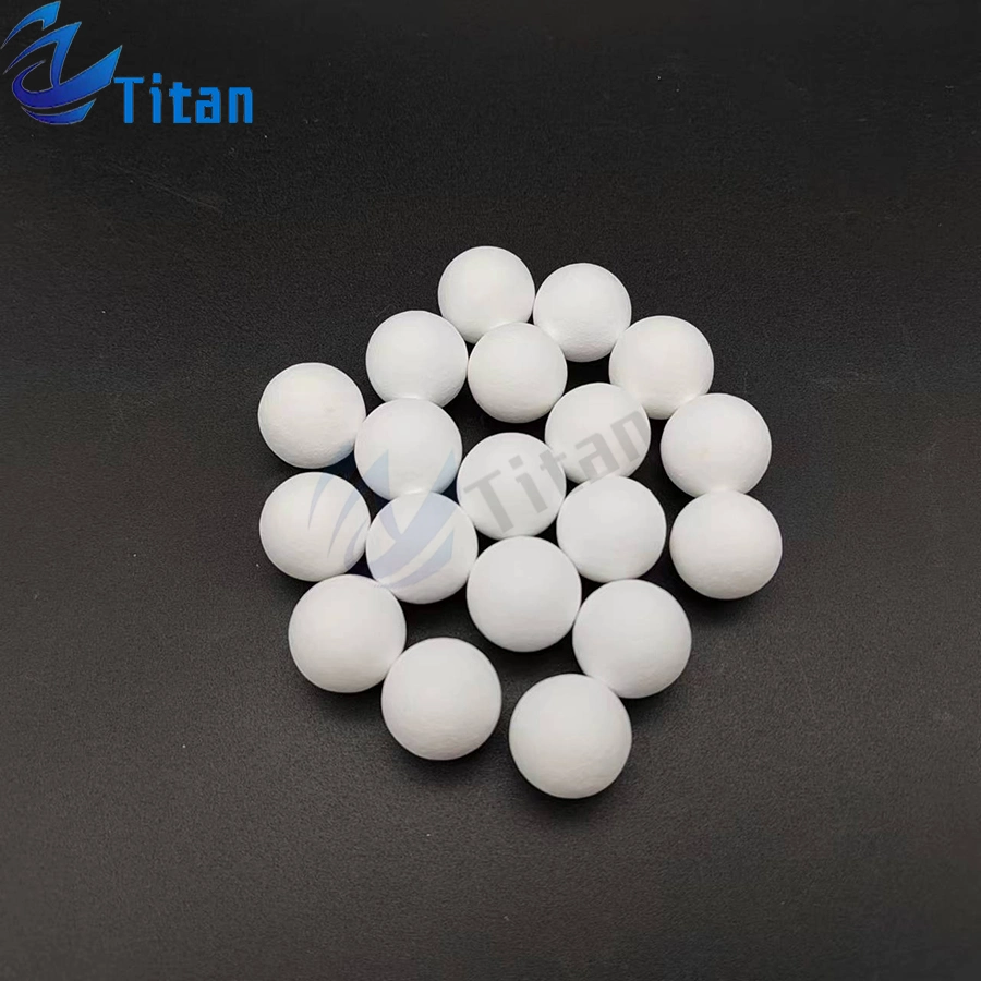 Inert Ceramic Ball 3 mm 6mm 9mm Aluminum Oxide Ceramic Balls Ceramic Catalyst Support Alumina Ceramic Filling Ball as Tower Packing and Catalyst Support