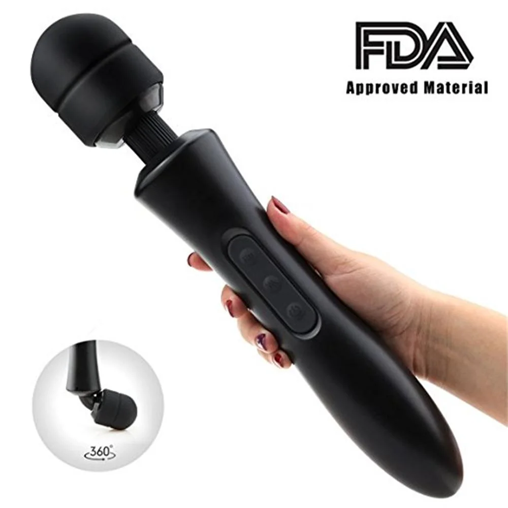 Vibrador portátil OEM y ODM al por mayor Vibrador de cuerpo de mano Vibrador de mano caliente Venta de vibrador de AV Wand Massager