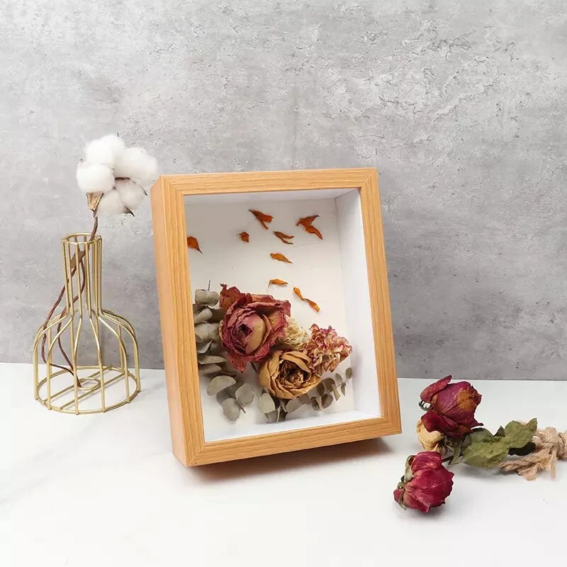 New Design Double Sided Wooden Picture Floating Photo Frame for Home Decoration