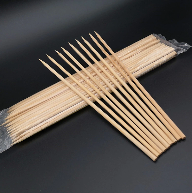 Wooden Barbecue Sticks for BBQ Food Bamboo Skewers