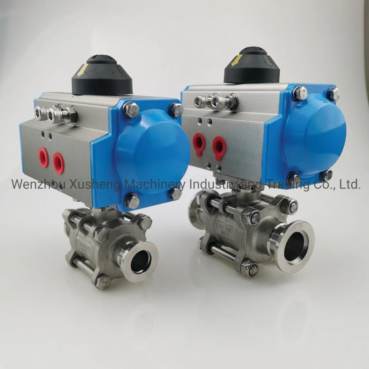 Stainless Steel 3-Piece Vacuum Full Bore Clamp Ball Valve