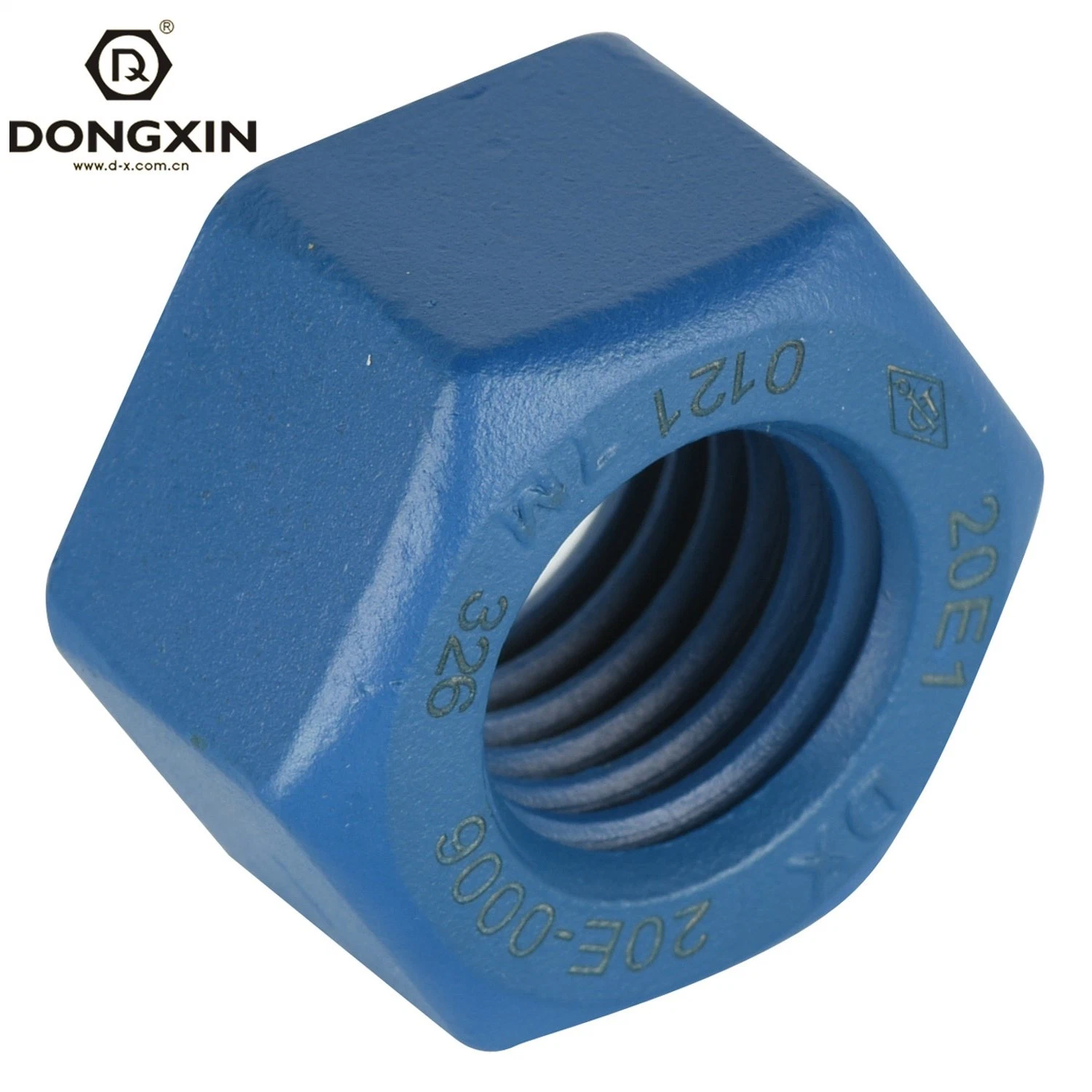 Factory Wholesale/Supplier Carbon Steel 2h/20e Heavy Hexagon Nut