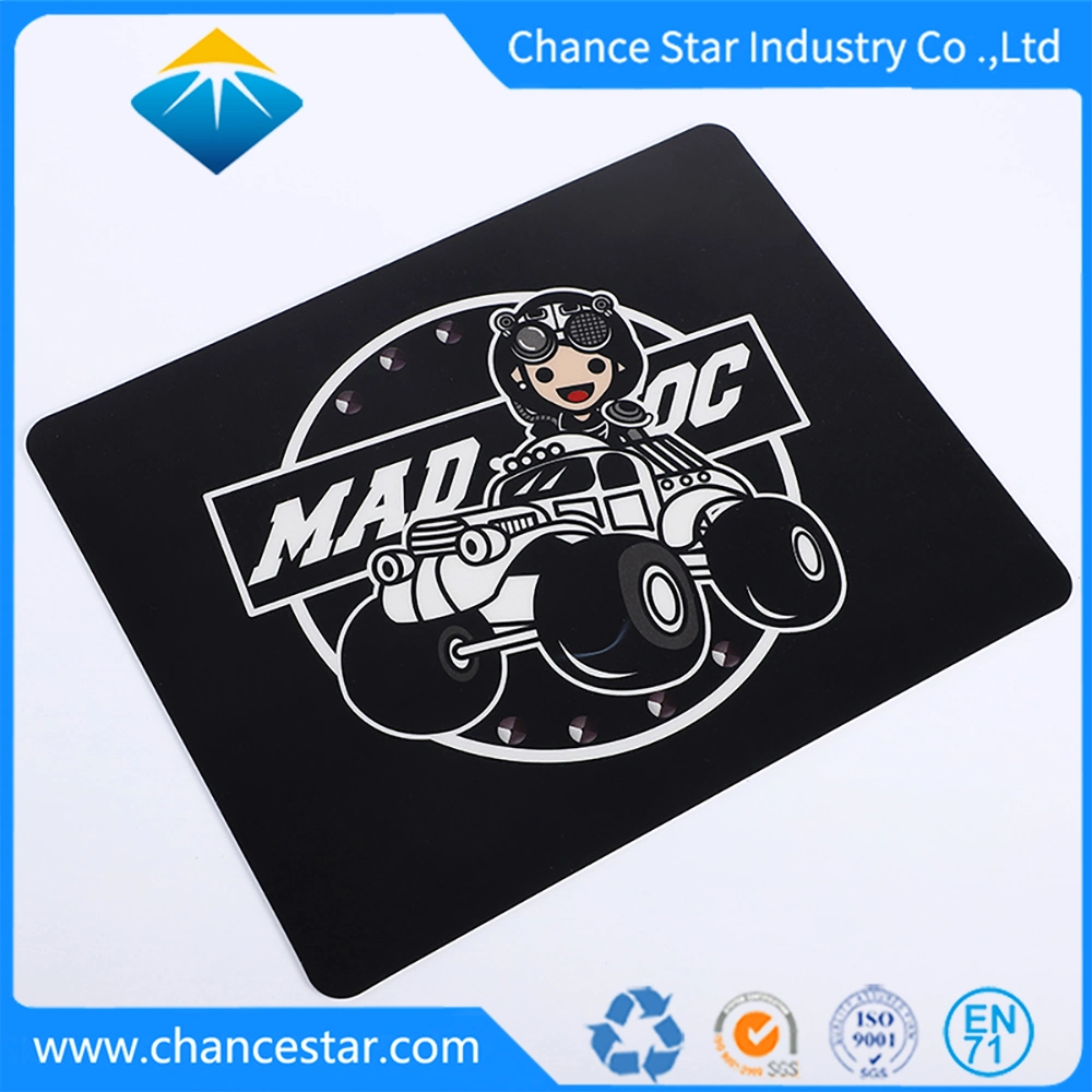 El logo impreso personalizado de caucho de microfibra Pc Mouse Pads