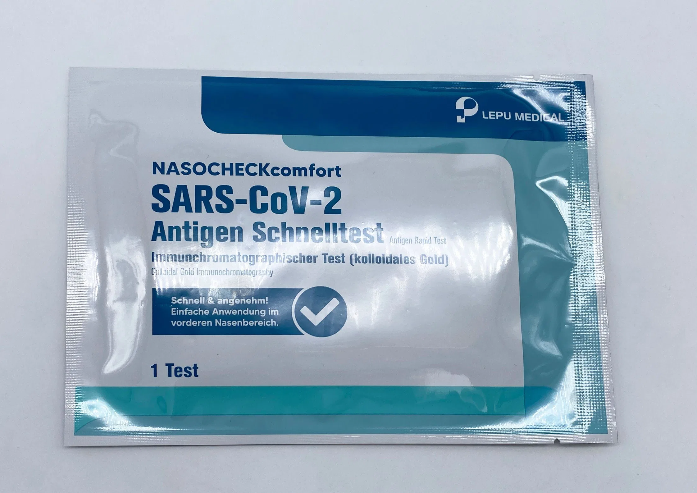 Pei Test Passed Bfarm Listed Anterior Nasal Swab Self Test Kit Rapid Tese Kits