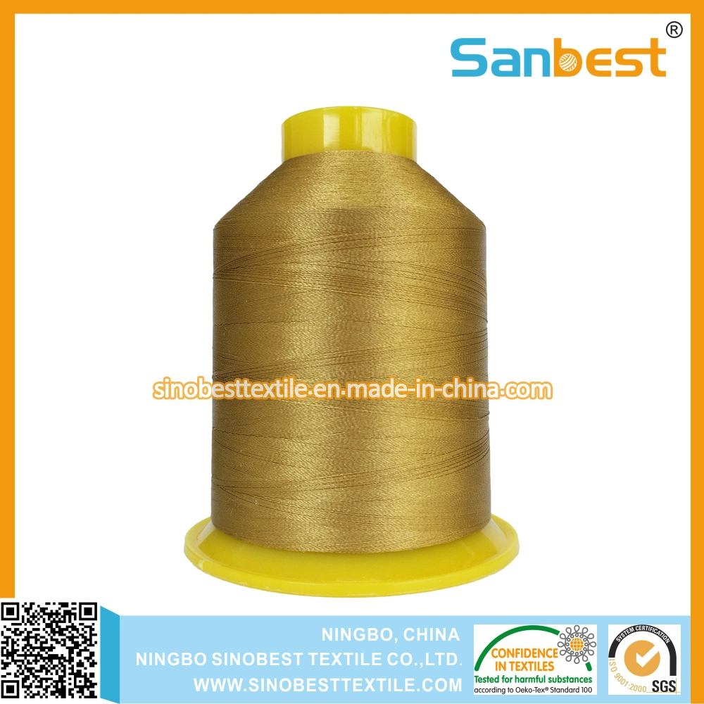 120d/2 High Tenacity Trilobal Polyester Embroidery Thread for Garment