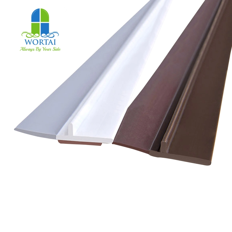 PVC Under Door Weather Strip Seal Dustproof Sealing Strip with Adhesive Tape