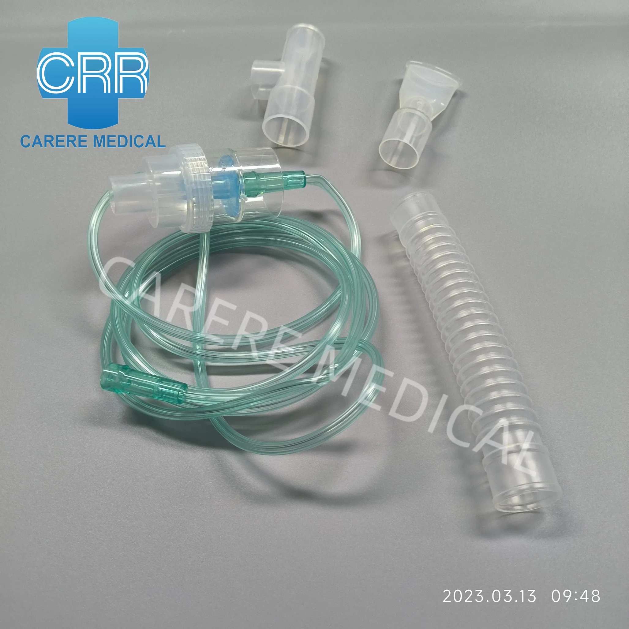 2023 Non-Sterile Nebulizer Chamber Nebulizer Cup Suitable for Compressor Nebulizer Hospital Use Nebulizer Cup Kit Rotary Nebulizer Kit for Adult with CE/ISO