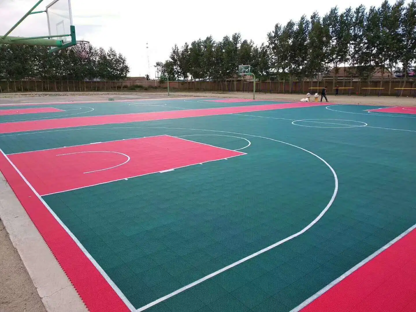 Suelos de deporte deporte al aire libre multiuso Suelos Suelos de deporte al aire libre pista de baloncesto baloncesto al aire libre pisos piso exterior Basketba portátil