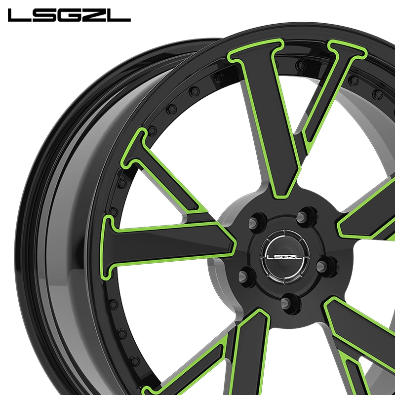 Lsgzl Alloy Forging Wheel 15-26 "Custom Color, V-Shaped Spoke Design