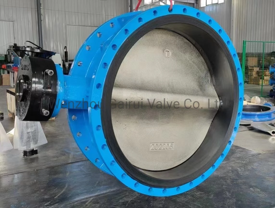 Wcb Stainless Steel Midline Butterfly Valve Double Eccentric