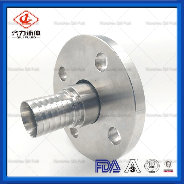 Stainless Steel Hydraulic Flange Hose Nipple