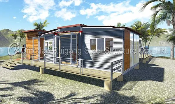 Qingdao Custom Made Prefabricated Modular Expandable Container House to City Free Design