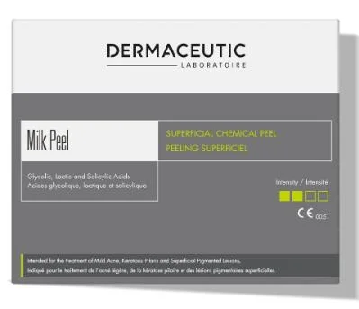 DermaceuticMilk отбеливание тела и осветление Acne метки, делающие Кожа блестящая