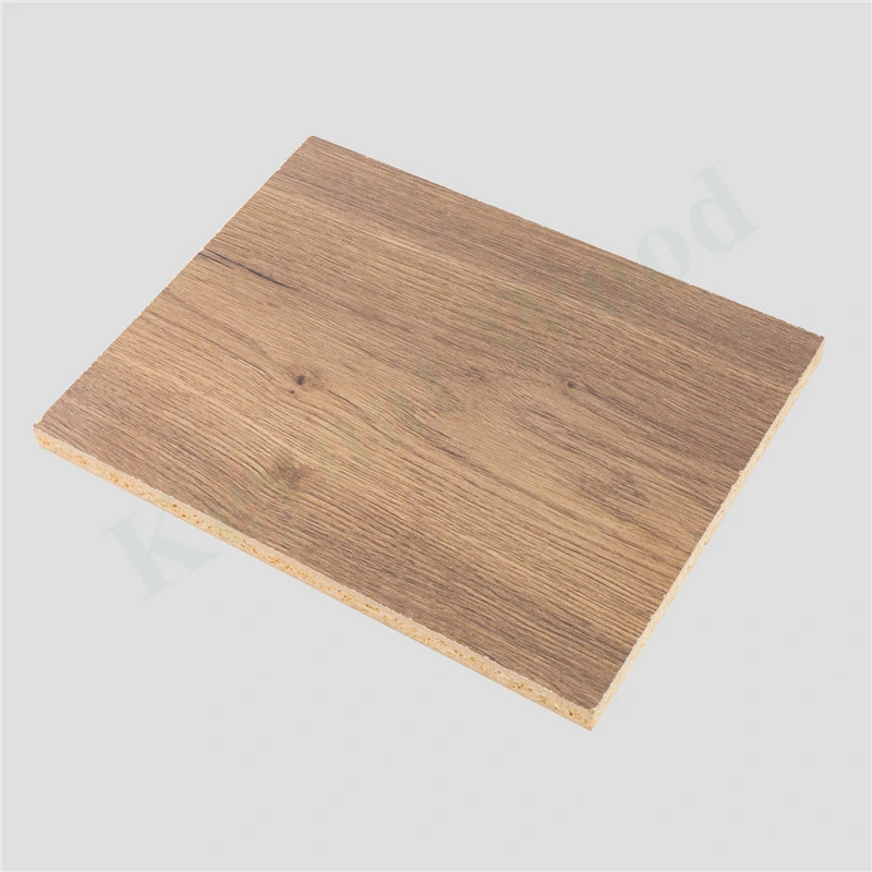 Eucalyptus Wood Fiber Melamine Faced Particle Board 15 mm Chipboard Material