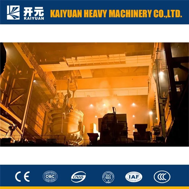 Steel Plant Metallurgic Bridge Crane Overhead Crane with Heavy Duty Andhook, 75t 100t 200t, up to 500t