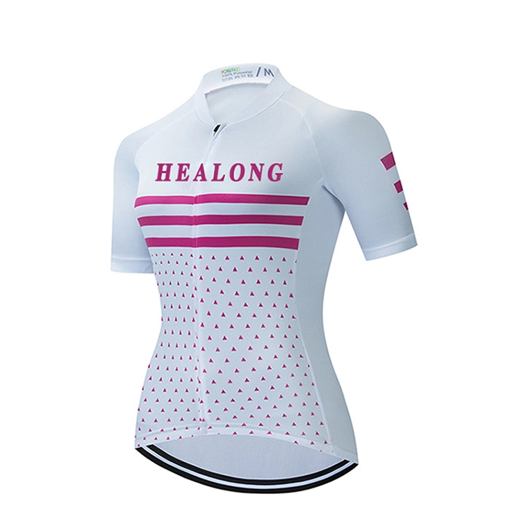 Großhandel/Lieferant Custom Radfahren Uniform Straße Mountainbike Jersey Atmungsaktive Frauen Radsportbekleidung