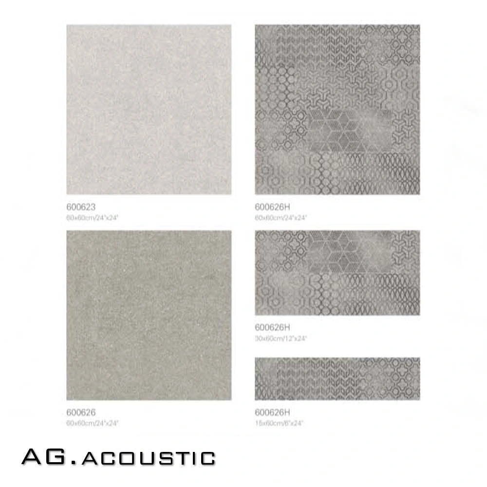 AG. Acoustic Modern Polished Porcelain Glazed Ceramic Wall Flooring Tiles