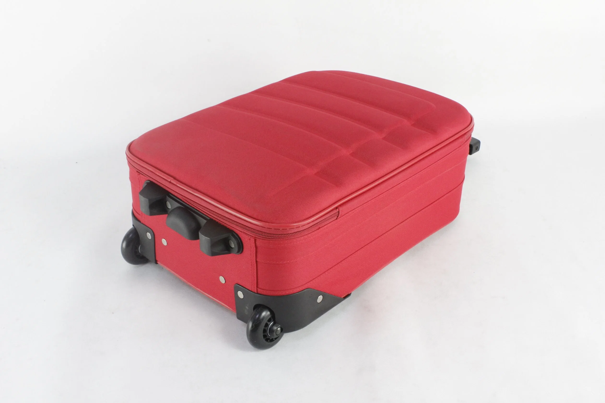 Promotional 3piece 20/24/28 Soft EVA Fabric Trolley Luggage Set