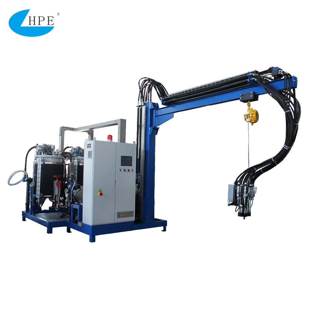 Steering Wheel PU Polyurethane Injection Molding Three Component High Pressure Foam Machine