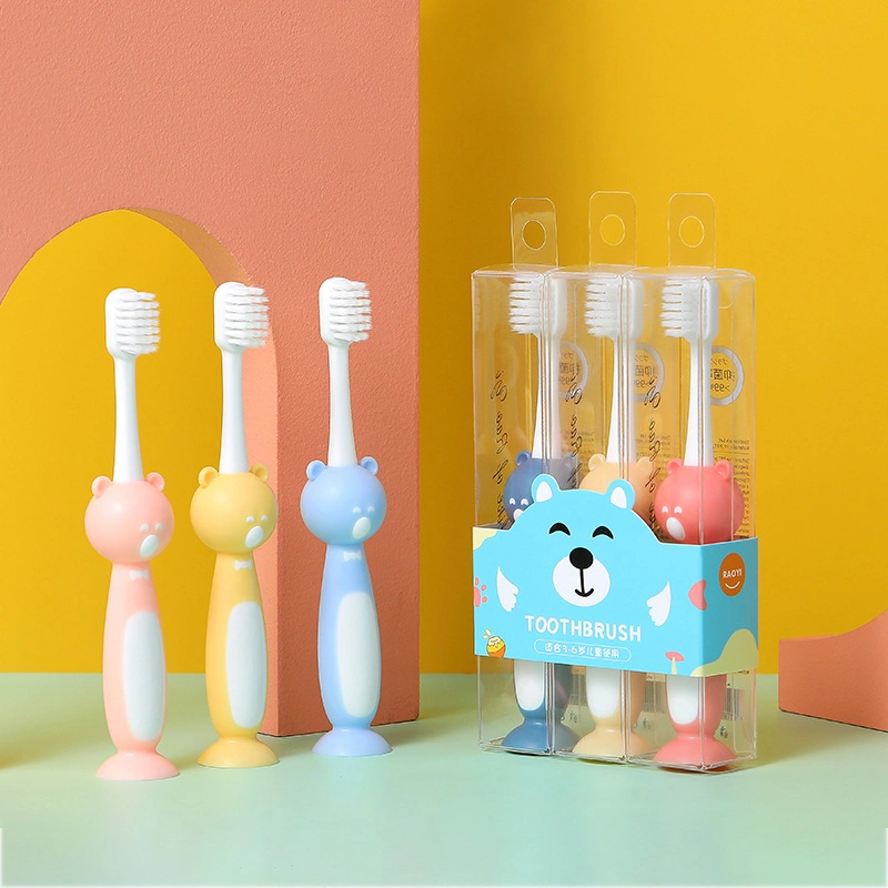 Best Selling Clean Teeth Kid Toothbrush with Animal Pattern