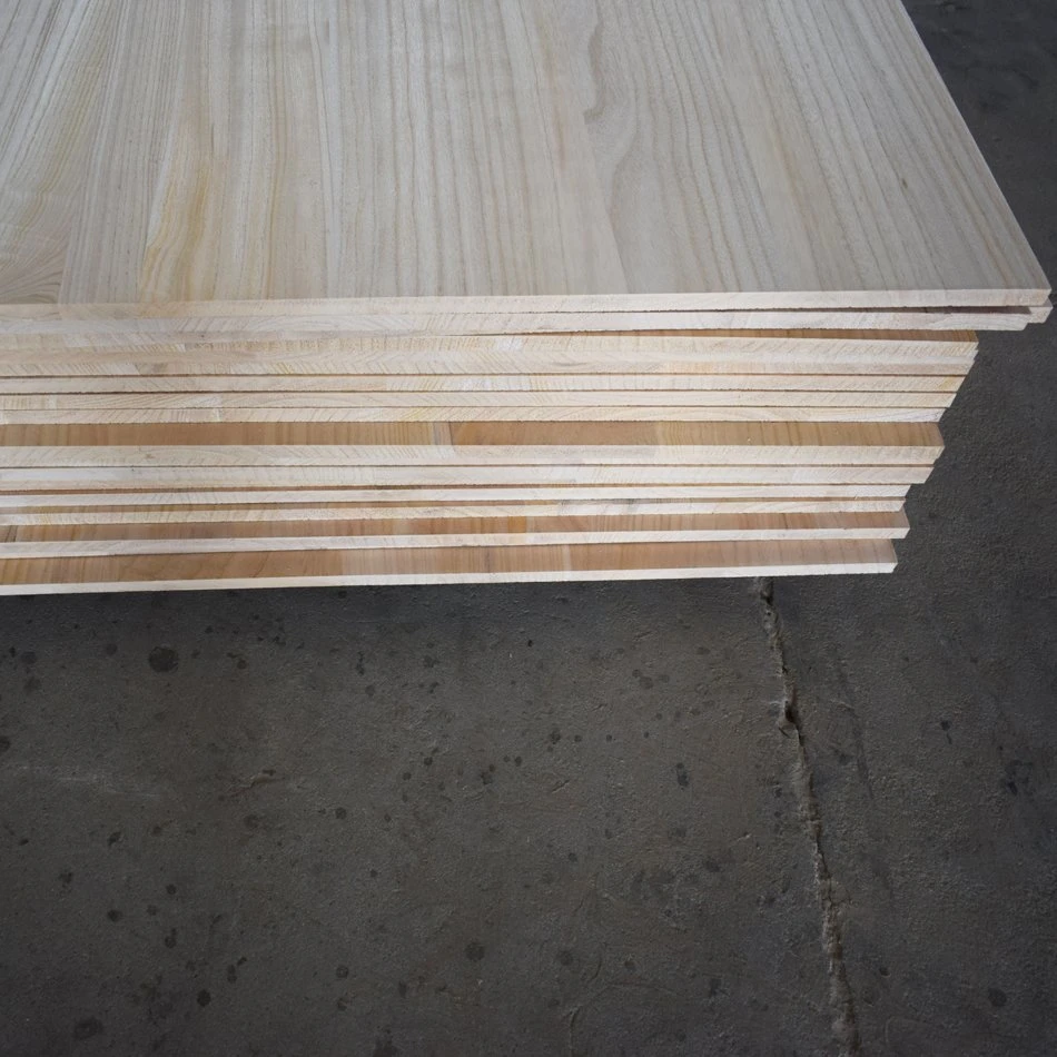 Factory Price Custom Paulownia Solid Wood Panel