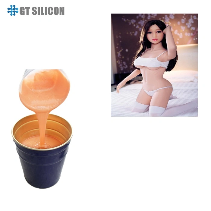 RTV-2 Addition Cure Platinum Liquid Silicone Rubber for Sexy Toys Adult Dolls Dildo Penis Making