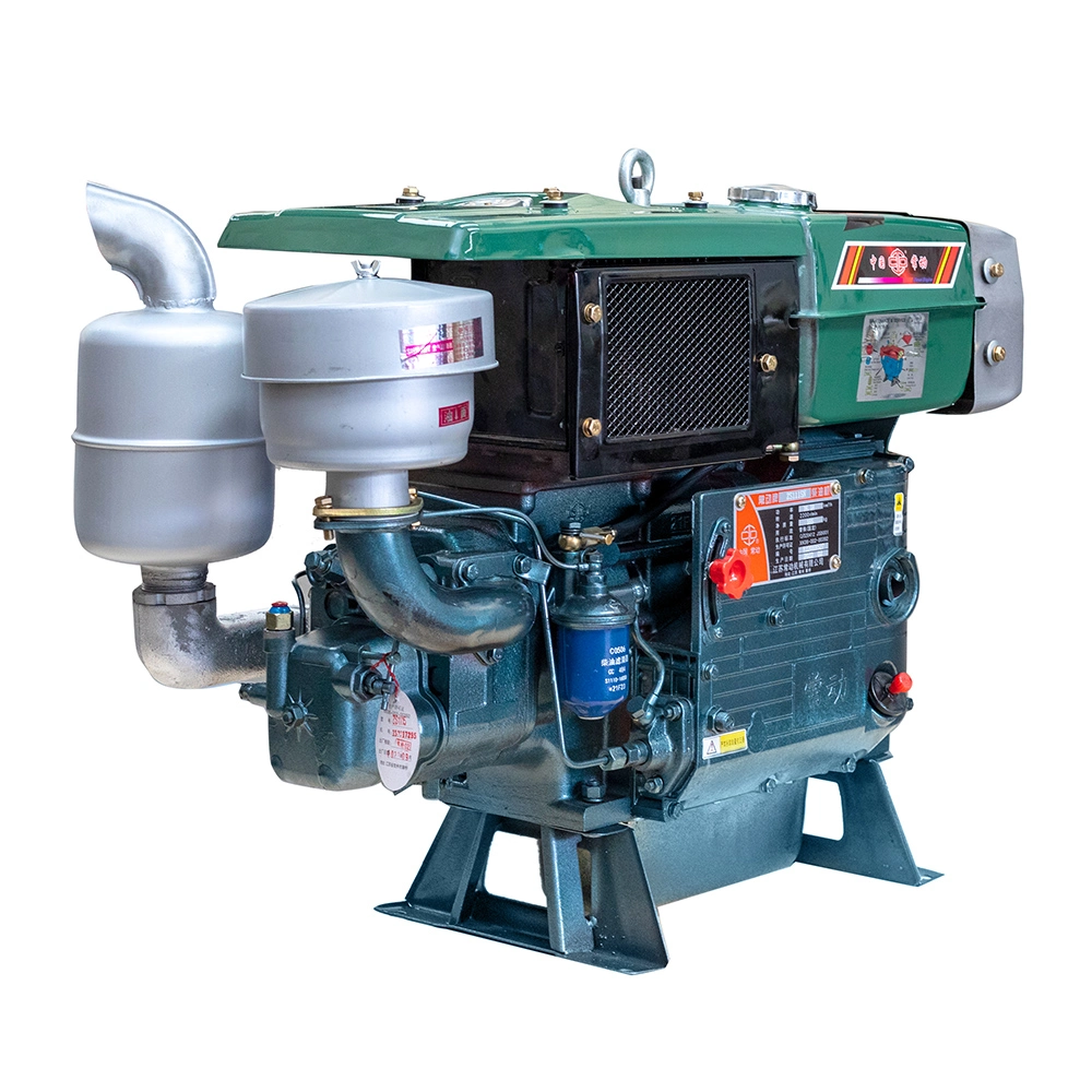20HP Four Stroke Small Water Cooled Single Cylinder Power Direction Injection Portable Diesel Engine Zs1115n