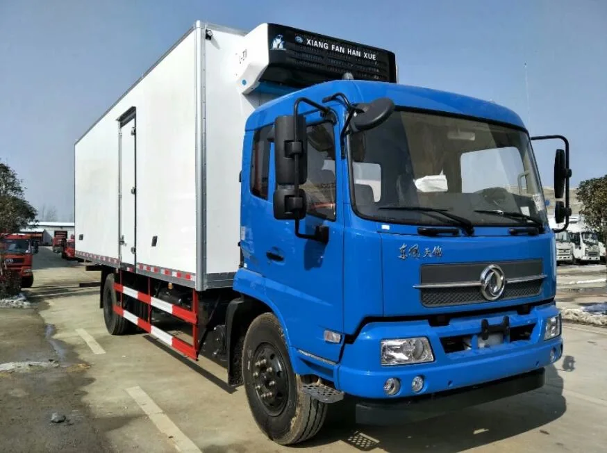 Customized 6.8m Frezzer Cargo Van of 12ton Refrigerator Truck