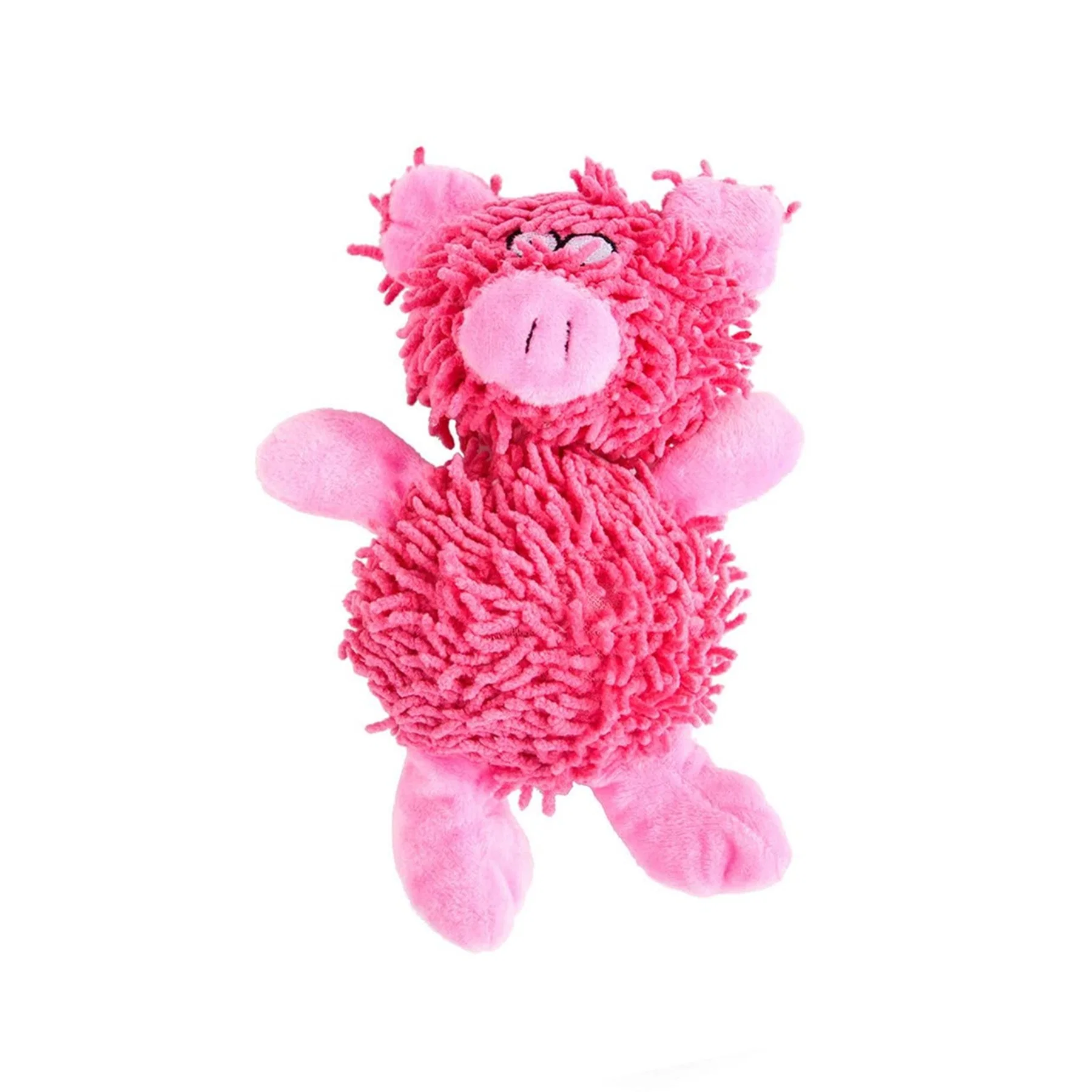 Rosa de peluche animales de peluche Mop sonido personalizada de fábrica de juguetes mascotas