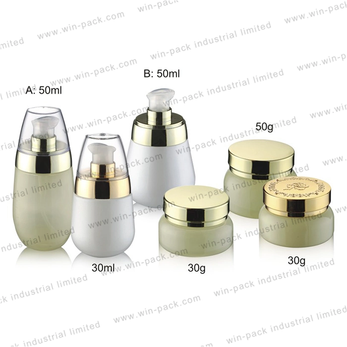 Glass Bottle and Jar Round Shoulder Flat Bottom 30g 30ml 150ml