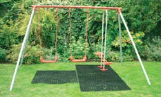 Safety Grass Rubber Matting, Anti-Fatigue Mesh Floor Mat 1mx1m/1.5m