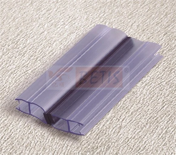 Bathroom Shower Glass Accessories Glass Door PVC Jamb 135 180 Degree Magnetic Seal