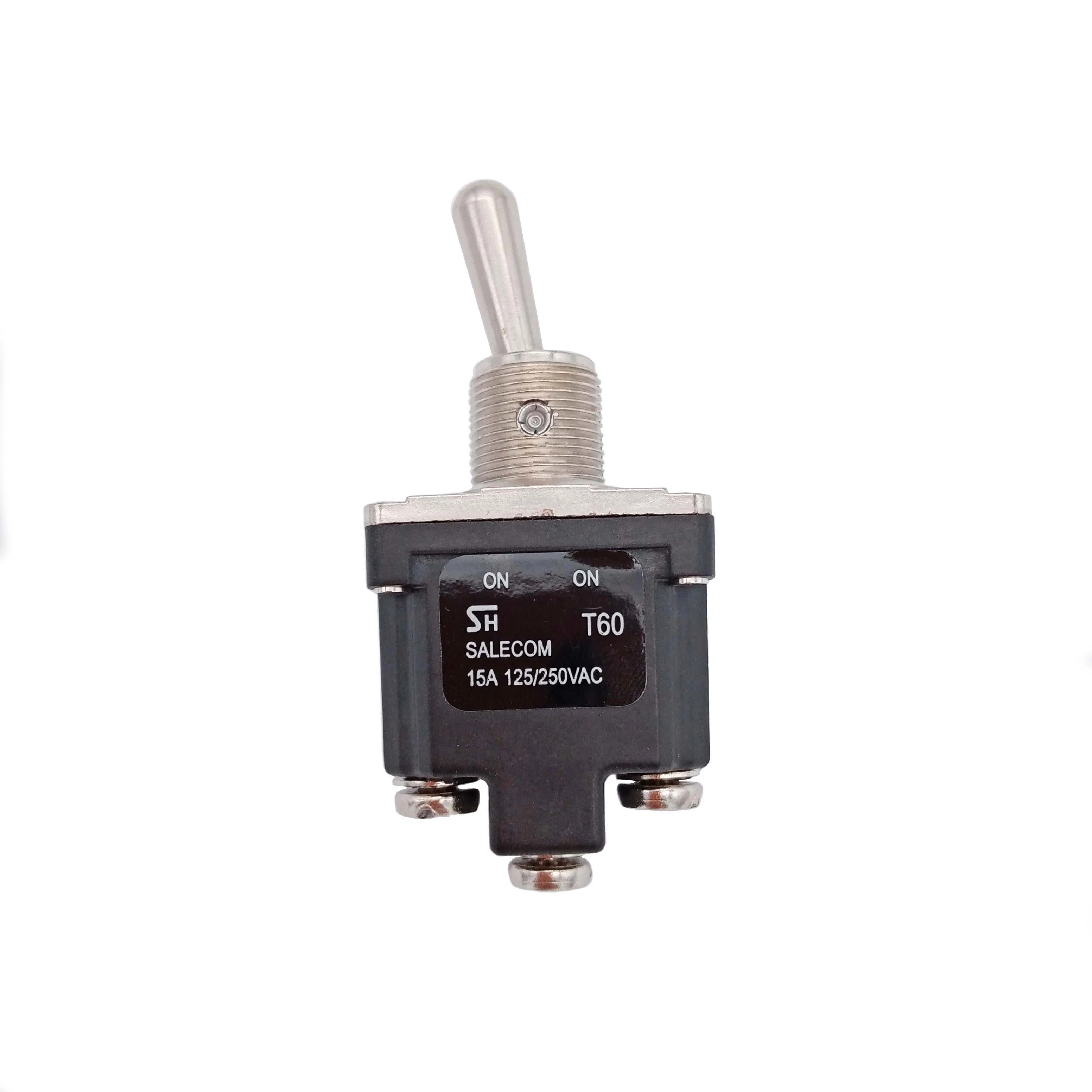 Water Proof IP68 on off Metal Toggle Switch for Equipment Device