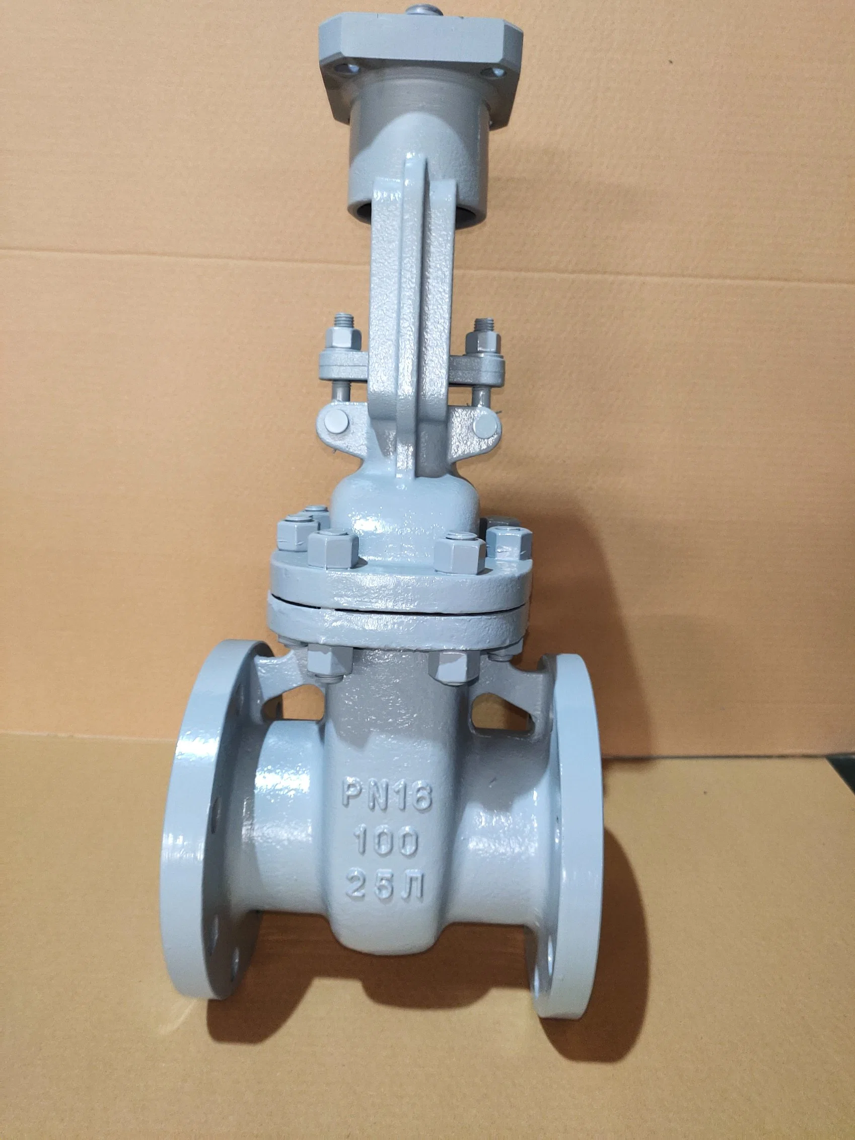 Electric /Pneumatic Flange End Carbon Steel Casting Wcb Gate Valve