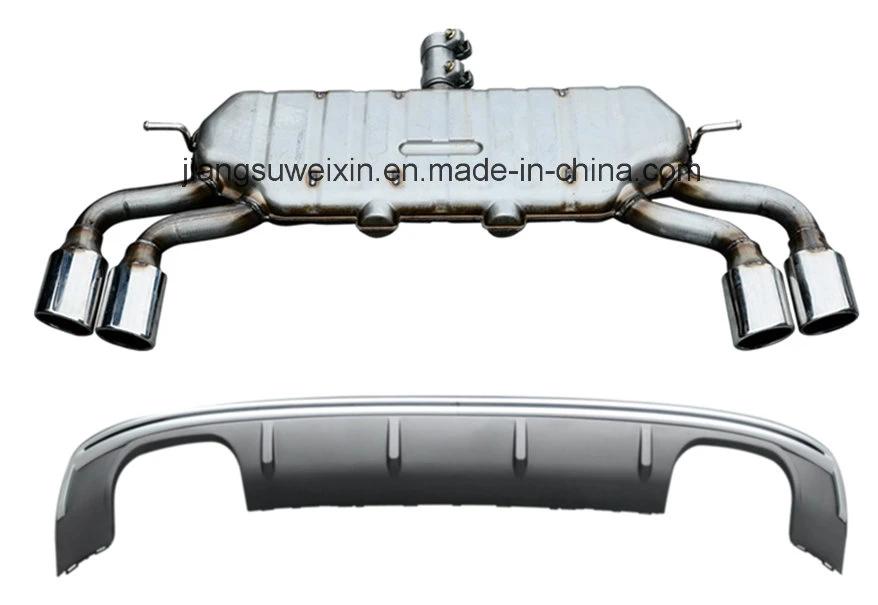 Hochwertiges S3 2014-up 5D Auspuffrohr Kit Auspuffsystem