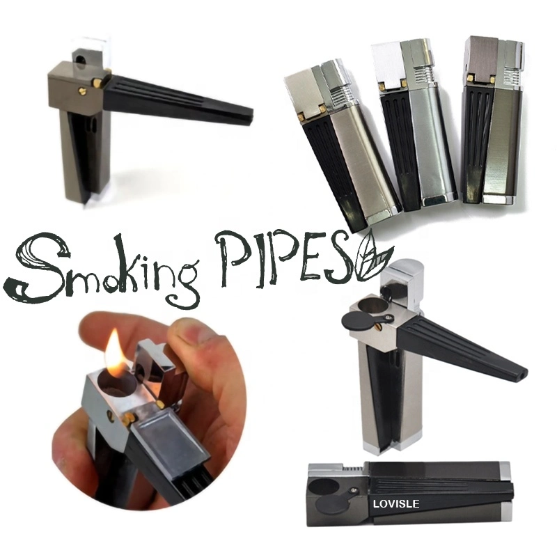 2 in 1 Pipe Lighter Soft Flames Business Gifts for Man