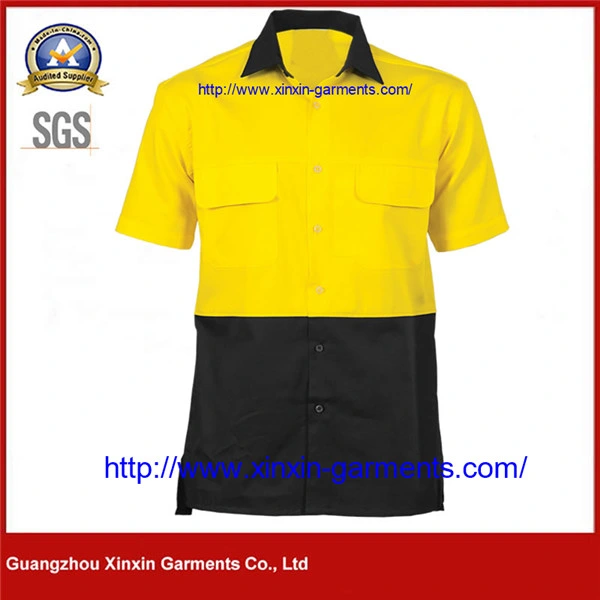 Custom Made Short Sleeve Working Apparel for Summer (W266)