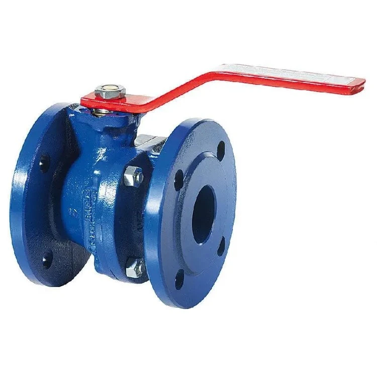 En/ DIN Cast Iron/Douctile Iron Split Flange Ball Valve