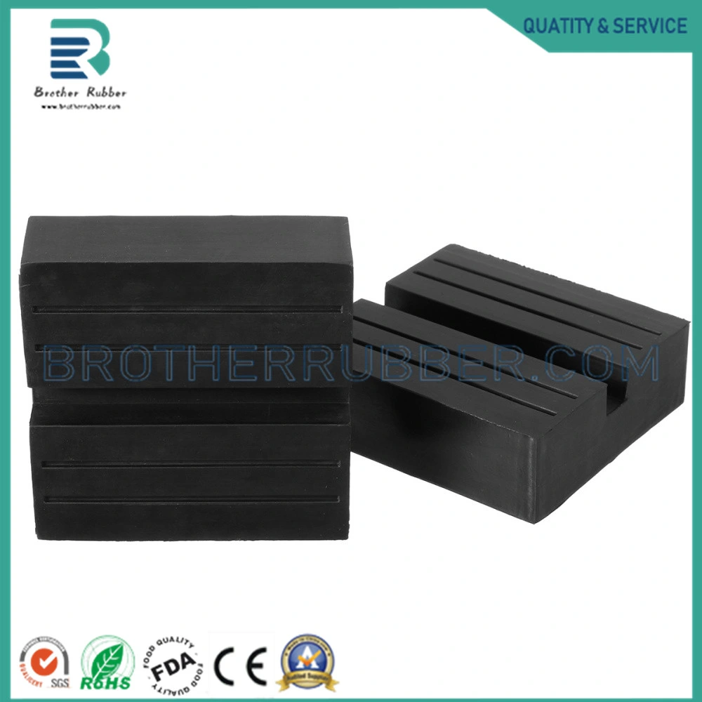 Jack Rubber Block Mechanical Universal Support Rubber Cushioning Pad