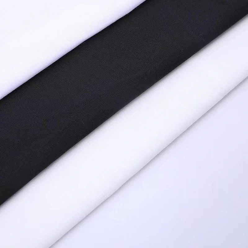 Hot Sale Textile Cloth 100% Cotton 45*45 133*72 58" Width Plain Woven Poplin Dyed Fabric for Dress Pocket Use for Sale